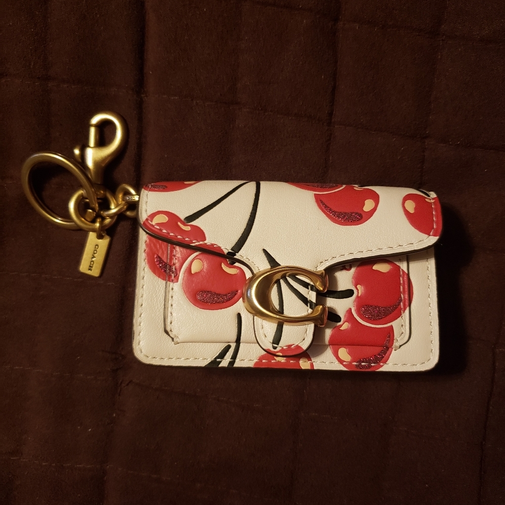 Coach mini tabby bag charm